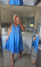 Load image into Gallery viewer, The 100% cotton Ibiza swish dress