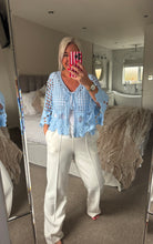 Load image into Gallery viewer, The Bora Bora crochet tie cardigan