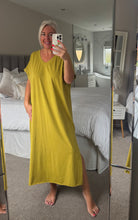 Load image into Gallery viewer, The Saints stud jersey t shirt dress
