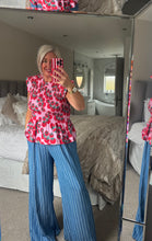Load image into Gallery viewer, The Amalfi shirred frill top