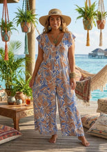 Load image into Gallery viewer, The slinky tie back jumpsuit