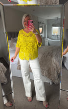 Load image into Gallery viewer, The Bora Bora crochet top with separate vest