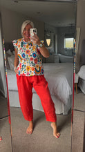 Load image into Gallery viewer, The Amalfi shirred frill top