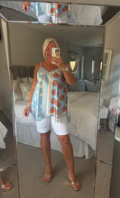 Load image into Gallery viewer, SALE The satin spot strappy vest top (no return on sale items)