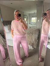 Load image into Gallery viewer, The tie waist pin tuck jogger