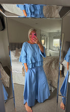 Load image into Gallery viewer, The Ibiza boho linen frill top