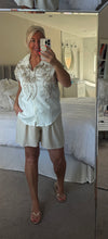 Load image into Gallery viewer, The Bora Bora embroidered sleeveless shirt