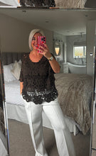 Load image into Gallery viewer, The Bora Bora crochet top with separate vest