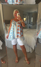 Load image into Gallery viewer, SALE The satin spot strappy vest top (no return on sale items)