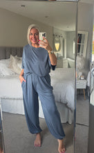 Load image into Gallery viewer, The saints puff hem t shirt ribbed tracksuit