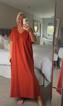 Load image into Gallery viewer, The Saints stud jersey t shirt dress