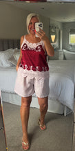 Load image into Gallery viewer, SALE The Linen look elasticated waist shorts with pockets (no return on sale items)
