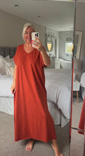 Load image into Gallery viewer, The Saints stud jersey t shirt dress
