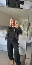 Load image into Gallery viewer, The Polka dot lace trim hooded jacket