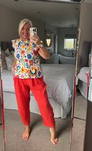 Load image into Gallery viewer, The Amalfi shirred frill top