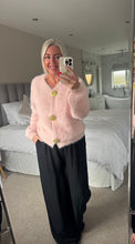 Load image into Gallery viewer, The Lottie gold button cardigan