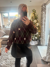 Load image into Gallery viewer, The argyle knit