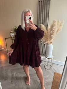 The cord smock dress