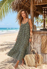 Load image into Gallery viewer, The Ibiza animal print maxi dress
