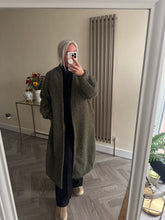 Load image into Gallery viewer, The molly eyelash coat with pockets
