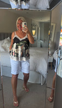 Load image into Gallery viewer, The Amalfi strappy satin vest top
