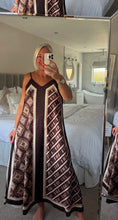 Load image into Gallery viewer, The satin baroque strappy dress
