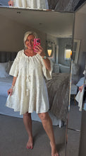 Load image into Gallery viewer, The Ibiza boho tassel sparkle dress 100% cotton
