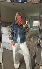 Load image into Gallery viewer, The denim tapestry denim jacket
