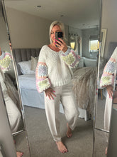 Load image into Gallery viewer, The Tilly crochet sleeve knit
