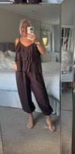 Load image into Gallery viewer, The saints crinkle trouser suit
