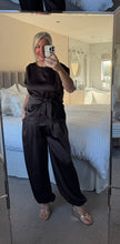 Load image into Gallery viewer, The palma satin trouser suit
