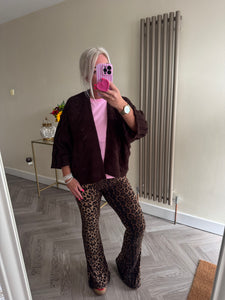 The crochet cardigan