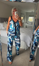 Load image into Gallery viewer, The shimmer marble trouser suit
