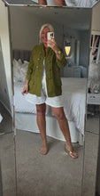 Load image into Gallery viewer, The 100% cotton cheesecloth military jacket
