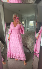Load image into Gallery viewer, The Ibiza boho broaderie anglais cotton gypsy dress
