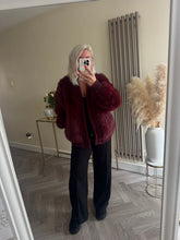 Load image into Gallery viewer, The faux fur coatigan
