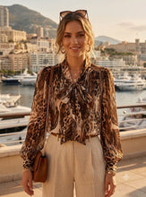 Load image into Gallery viewer, The Palma bow swing blouse
