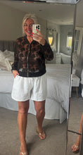 Load image into Gallery viewer, The Bora Bora embroidered sheer jacket
