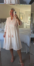 Load image into Gallery viewer, The Bora Bora tassel fringe dress in peach
