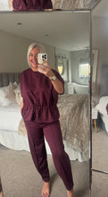 Load image into Gallery viewer, The sports luxe tie waist tracksuit
