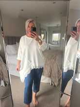 Load image into Gallery viewer, The Ivy lace detail a symmetrical jersey
