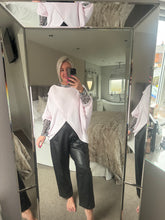 Load image into Gallery viewer, The cotton mix wrap front jumper
