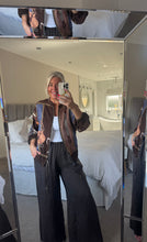 Load image into Gallery viewer, The Parisian zip tie waist jacket

