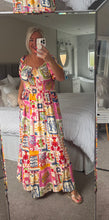 Load image into Gallery viewer, The Sardinia shirred dress with pockets
