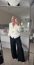 Load image into Gallery viewer, The Lottie gold button cardigan
