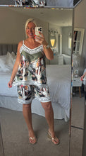 Load image into Gallery viewer, The Amalfi satin shorts set
