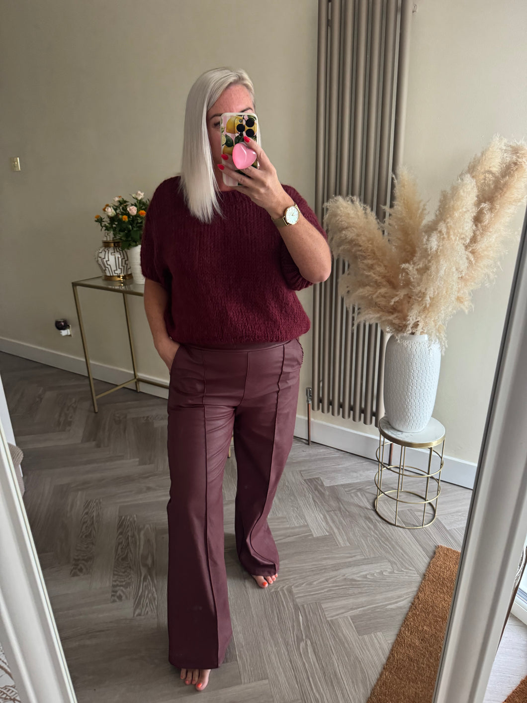 The Eve cropped knit
