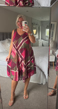 Load image into Gallery viewer, The Bora Bora 100% cotton abstract swish dress
