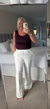 Load image into Gallery viewer, The scalloped stud vest top
