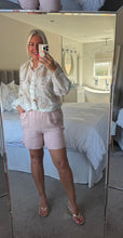 Load image into Gallery viewer, The Ibiza boho embroidered Paisley shirt with tassel detail

